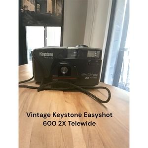 Vintage Keystone Easyshot 600 2X Telewide 35MM Camera